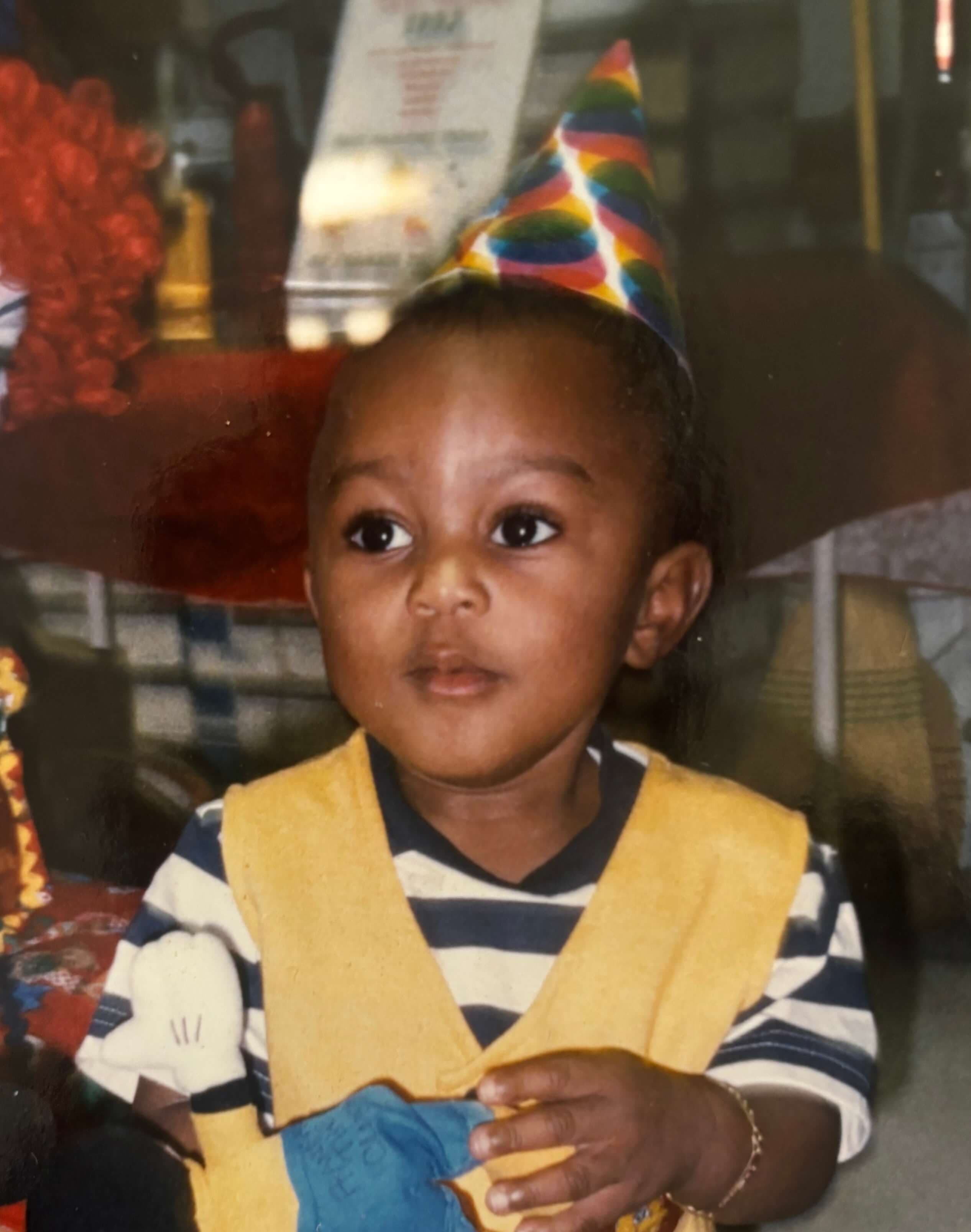 Frank Buncom IV as a baby